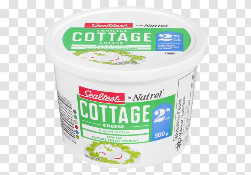 Sealtest By Natrel 2 % M.F. Cottage Cheese Milk Cream - Reduced Fat Transparent PNG