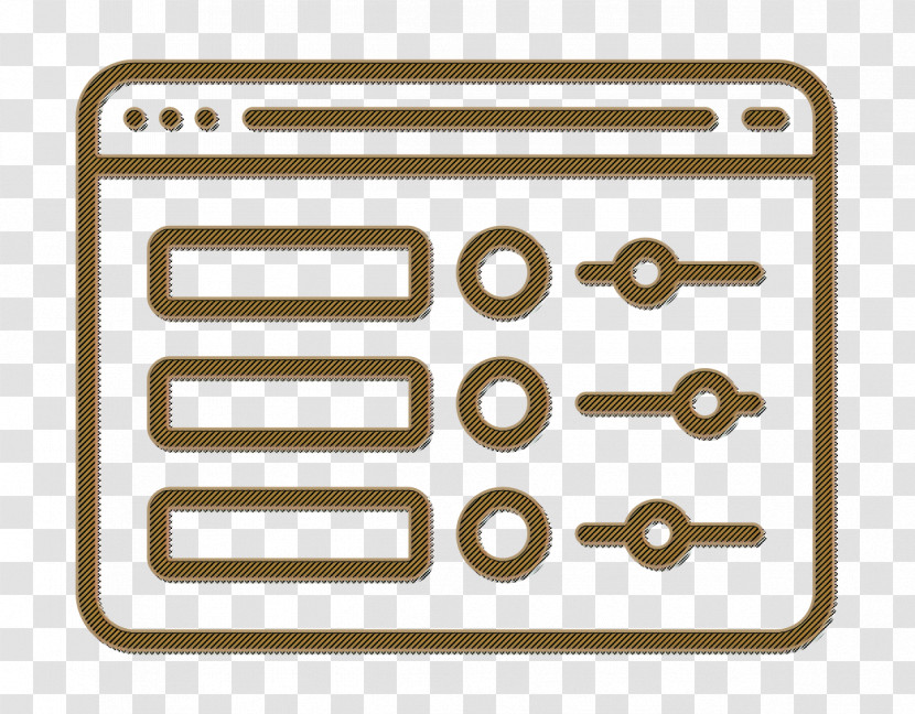 Setup Icon UI Design Icon Programming Line Craft Icon Transparent PNG