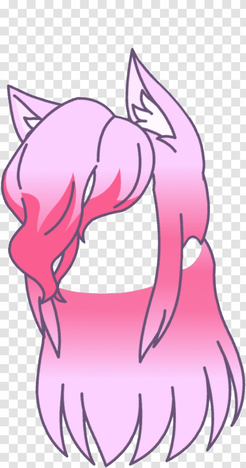Hairstyle Picsart - Ear Horse Transparent PNG