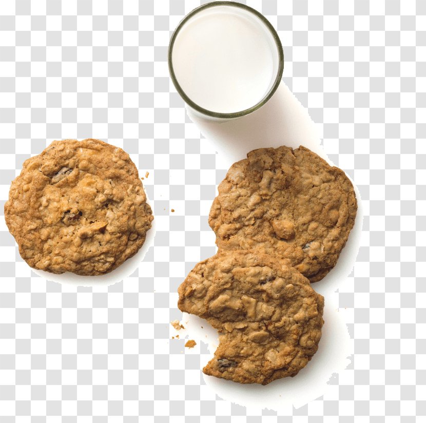 Oatmeal Raisin Cookies Chocolate Chip Cookie Anzac Biscuit Vegetarian Cuisine Recipe - Food - Toast Transparent PNG