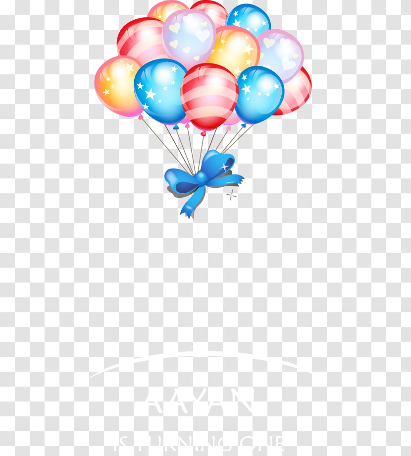 Toy Balloon Birthday - Vector Colorful Balloons Transparent PNG