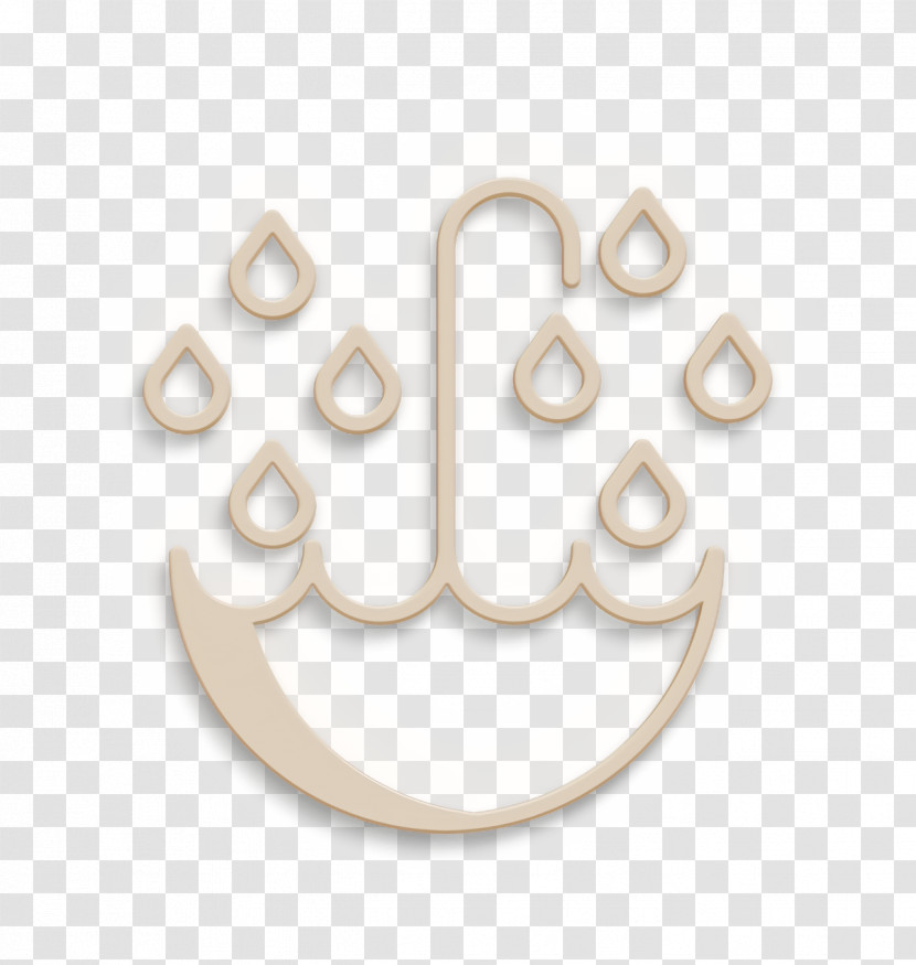Rain Icon Water Icon Umbrella Icon Transparent PNG