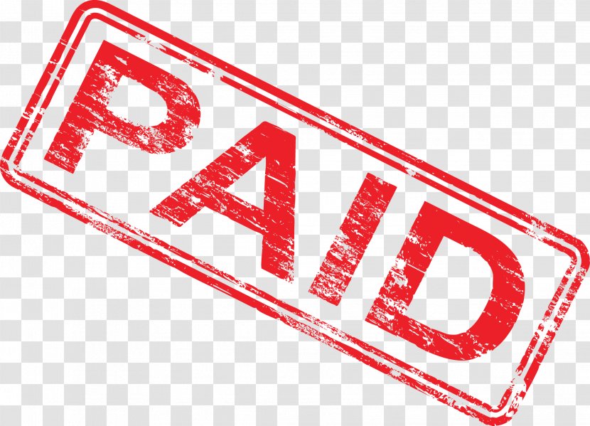 Payment Invoice Business Service Accounts Receivable - Debt - Rubber Stamp Transparent PNG