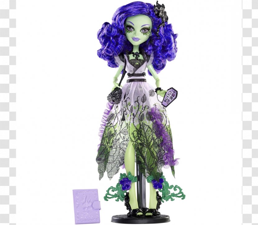 Monster High Amanita Nightshade Doll Toy Draculaura Transparent PNG