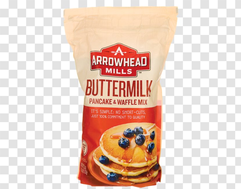 Pancake Waffle Buttermilk Organic Food Arrowhead Mills - Flour Transparent PNG