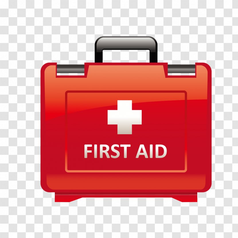 First Aid Kit Medicine - Red Transparent PNG