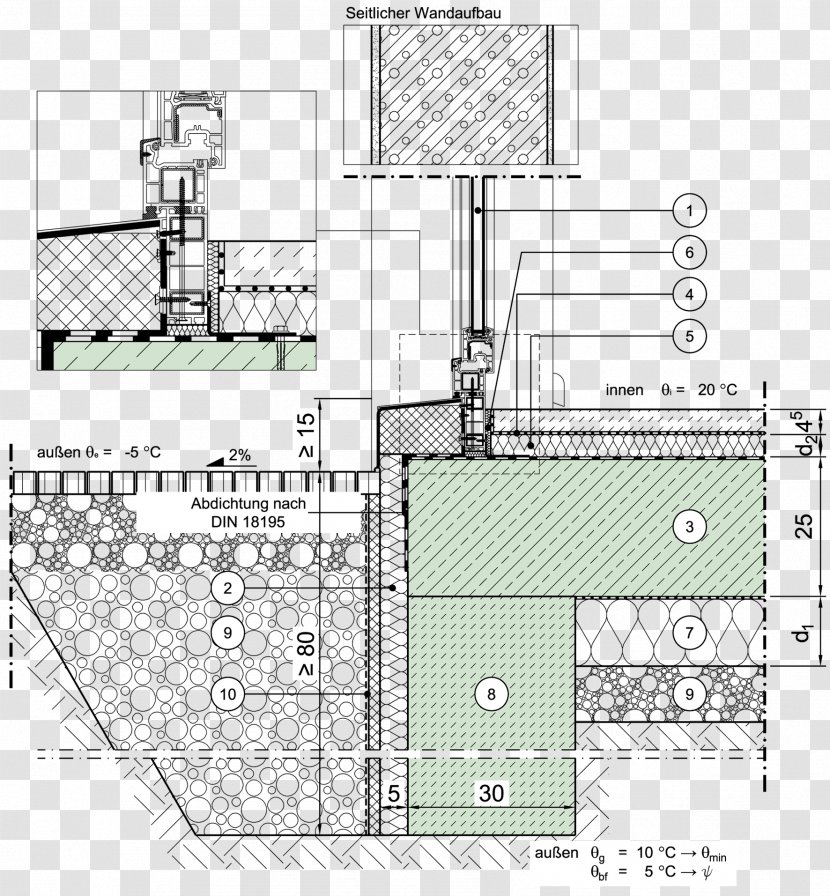 Floor Plan Technical Drawing Architectural - Elevation Transparent PNG