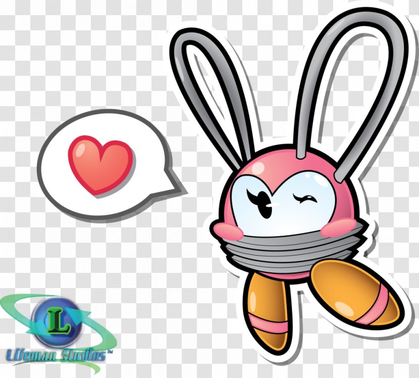 Mega Man Battle Network 6 Mockup Rabbit Clip Art - Cartoon - 25 Anniversary Badge Transparent PNG
