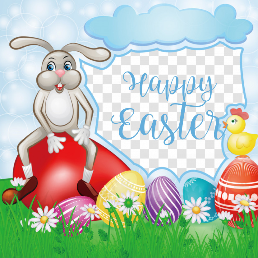 Happy Easter Day Easter Day Blessing Easter Bunny Transparent PNG