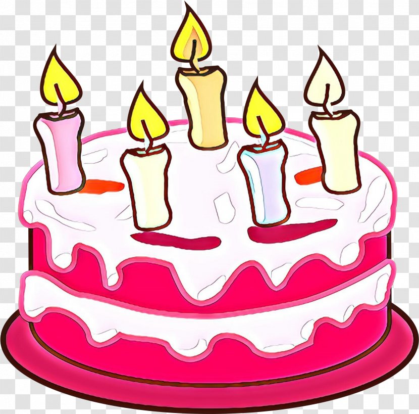 Birthday Cake Cartoon - Candle - Sugar Party Transparent PNG