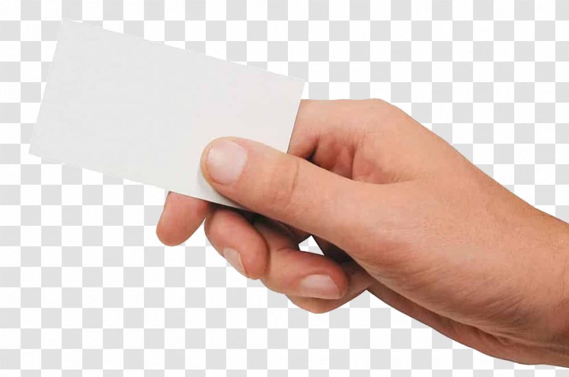 Business Cards Printing Credit Card Print Design - Service - Hand Holding Transparent PNG
