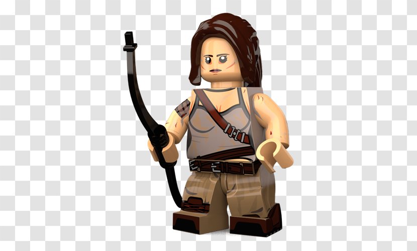 Lara Croft: Tomb Raider Lego Minifigure - Movie - Croft Transparent PNG