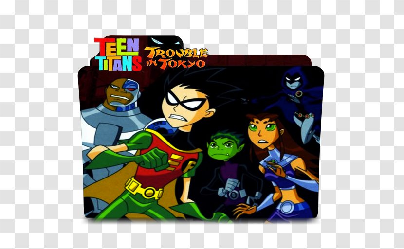 Teen Titans: Trouble In Tokyo Superhero DC Universe Animated Original Movies Cartoon Network - Dc - Titans Go Transparent PNG