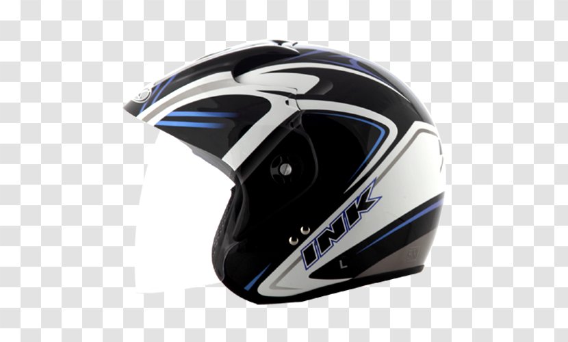 Bicycle Helmets Motorcycle Ski & Snowboard Lacrosse Helmet - Sports Equipment - White Ink Transparent PNG