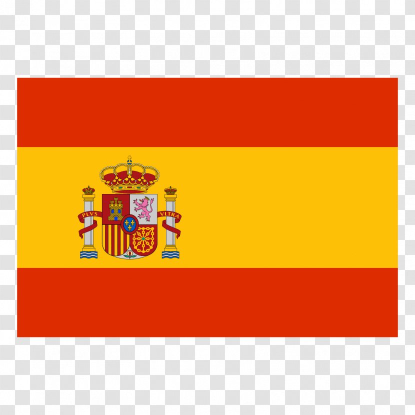 Flag Of Spain The United States - Text Transparent PNG