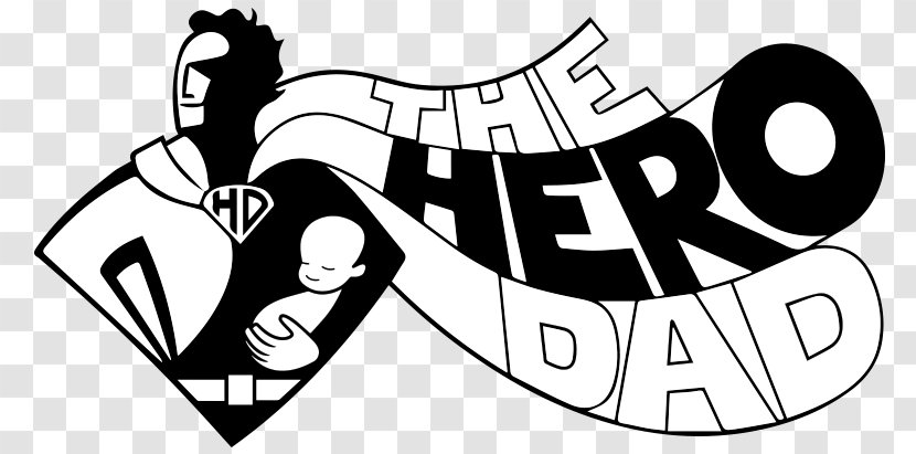Father Logo Child Hero Dad Infant - Silhouette Transparent PNG