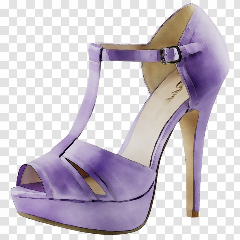 Sandal Shoe Product Design Purple - Hardware Pumps - Lilac Transparent PNG