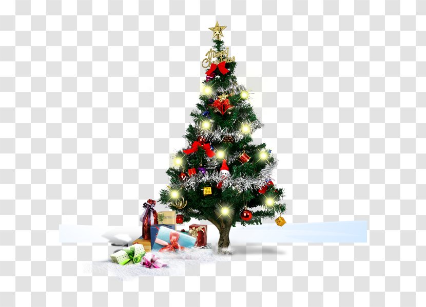 Santa Claus Christmas Tree Decoration - Fir Transparent PNG