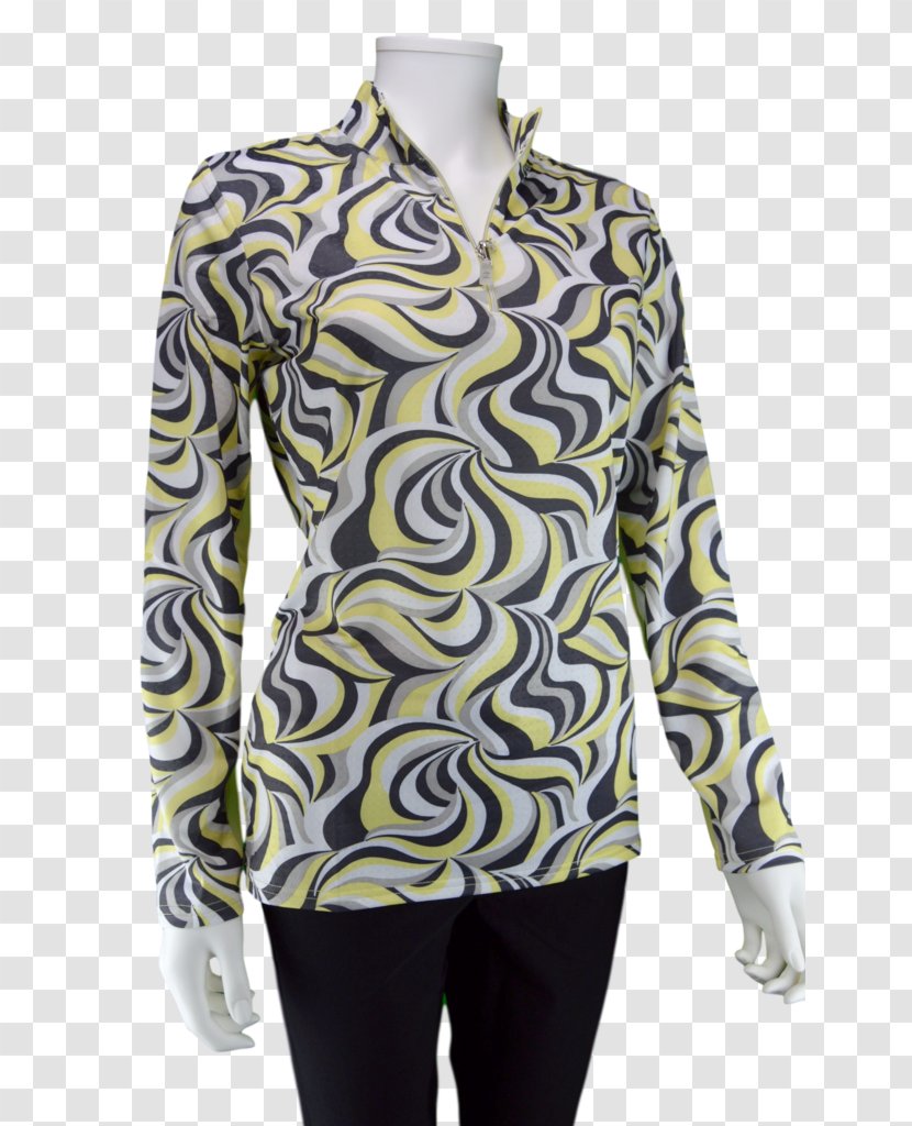 Blouse Long-sleeved T-shirt Polo Shirt - Sleeveless Transparent PNG