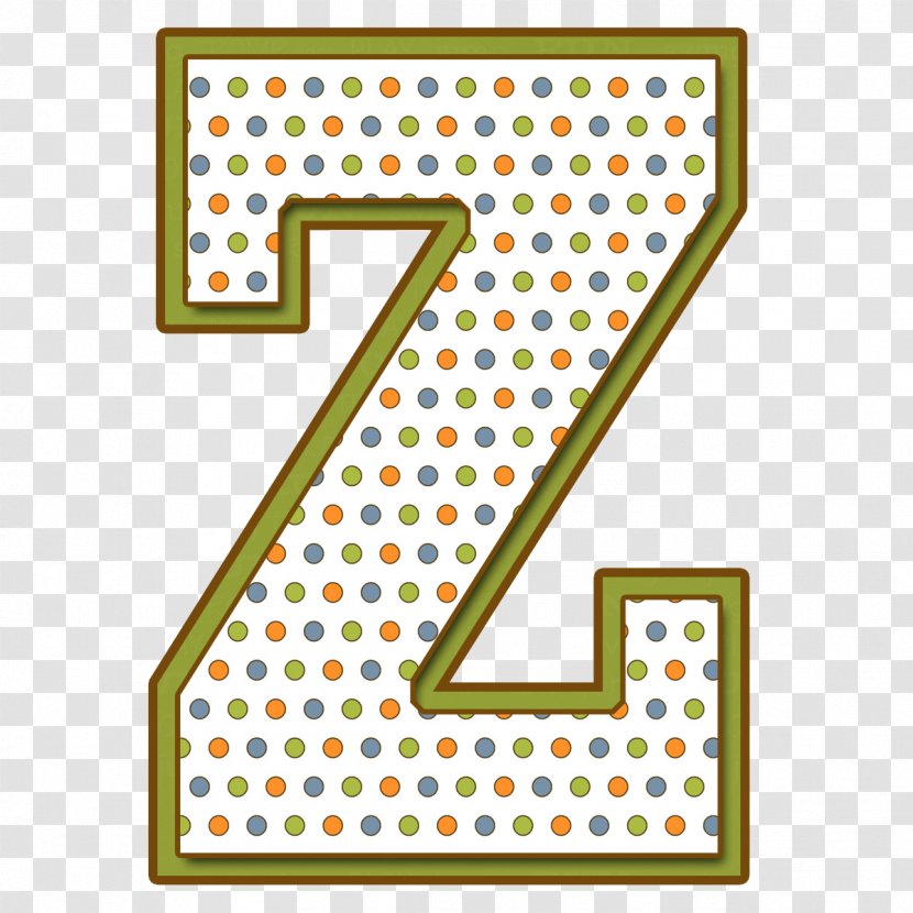 Letter Z Alphabet All Caps - Yellow - Numeros Transparent PNG