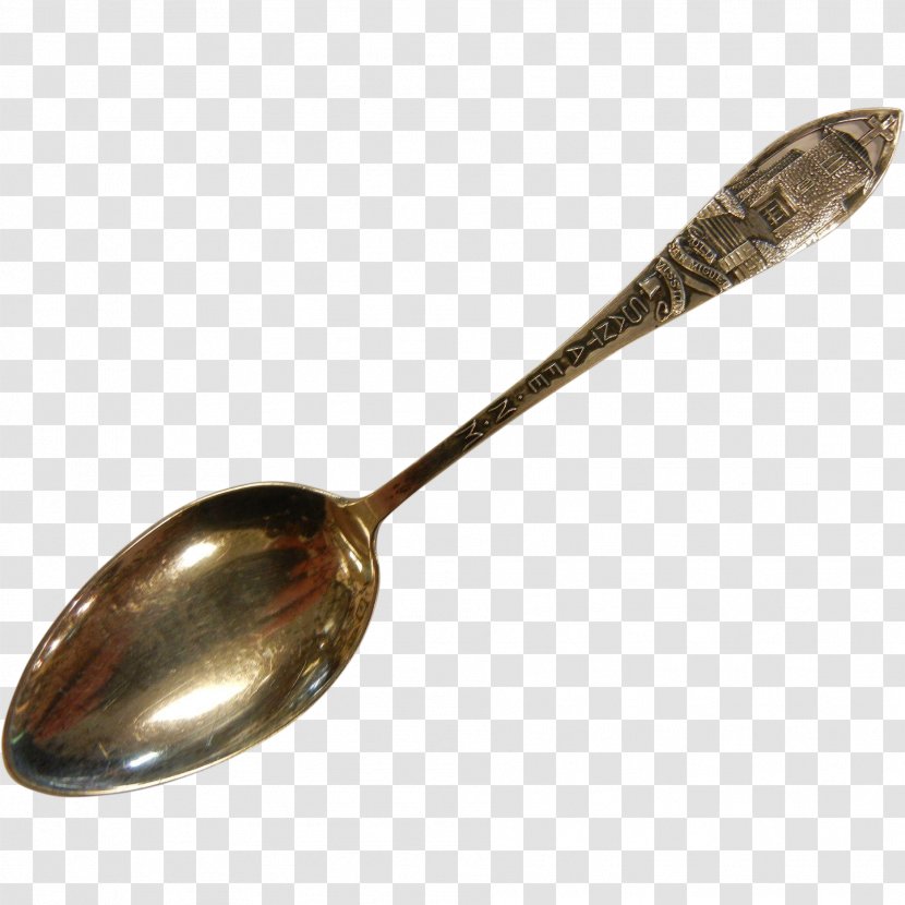 Souvenir Spoon Cutlery Sterling Silver Tableware Transparent PNG