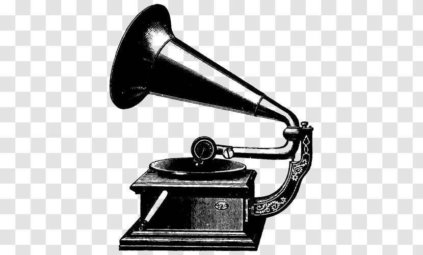 Phonograph Record Graphophone Clip Art - Cd Player - Gramophone Transparent PNG