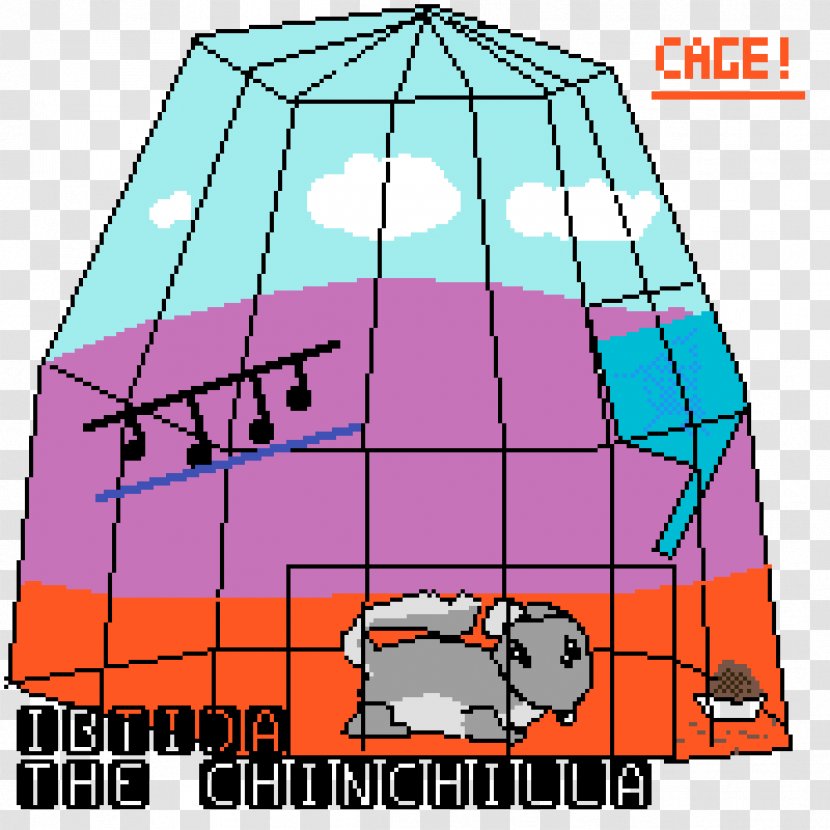 Clip Art Drawing Image Pixel Chinchilla - Cages Transparent PNG
