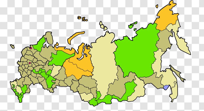 World Map Federal Subjects Of Russia Moscow United States America Transparent PNG