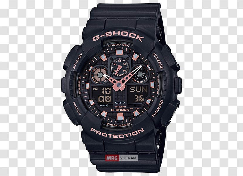 G-Shock Shock-resistant Watch Casio Clock - Accessory Transparent PNG