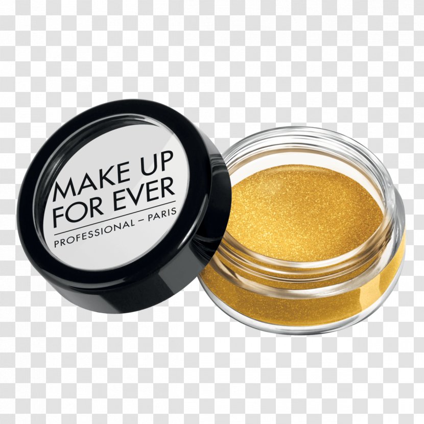 Cosmetics Concealer Primer Make Up For Ever Face Powder - Gold Pot Transparent PNG
