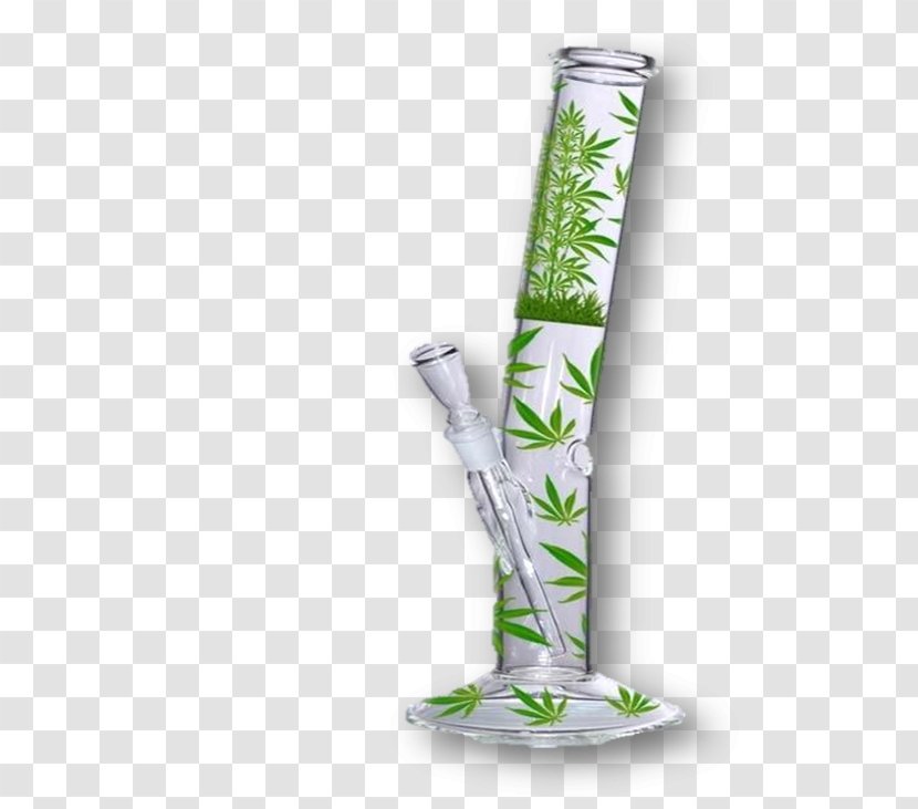 Glass Bong Cannabis Amorphous Metal Water - Plant Transparent PNG