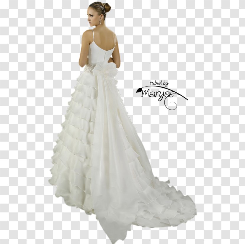 Wedding Dress Shoulder Party Cocktail - Frame Transparent PNG