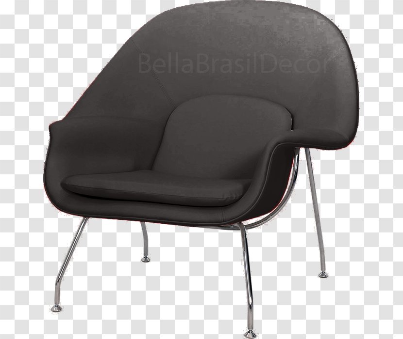 Chair Comfort Plastic Armrest - Black Transparent PNG