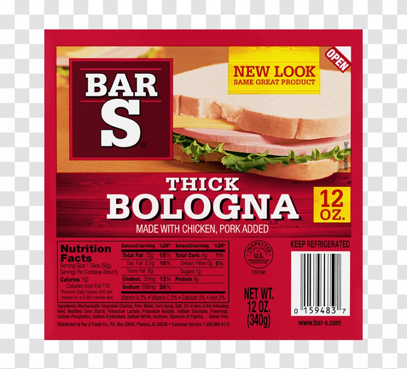 Ham Bologna Sandwich Salami Sausage Lunch Meat - Cooking Transparent PNG