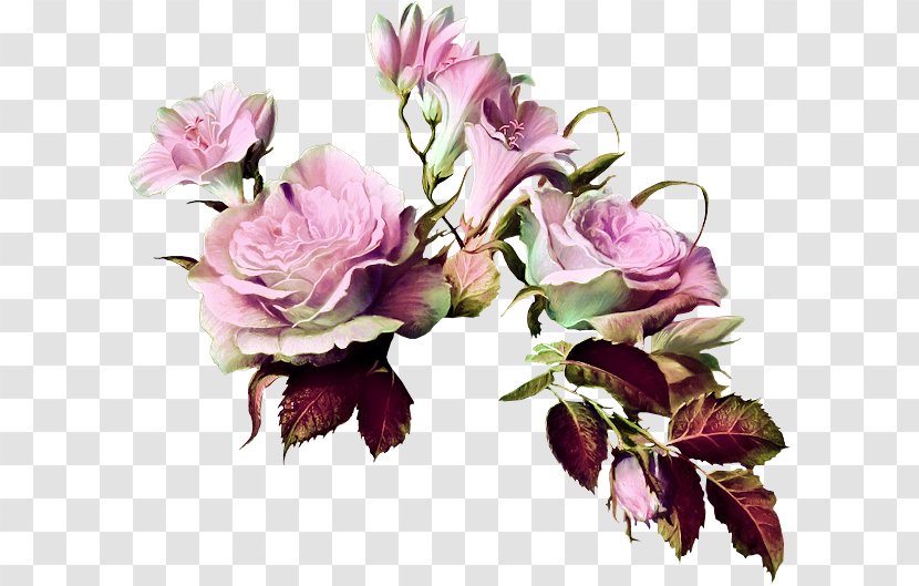 Blue Rose Flower Clip Art Transparent PNG