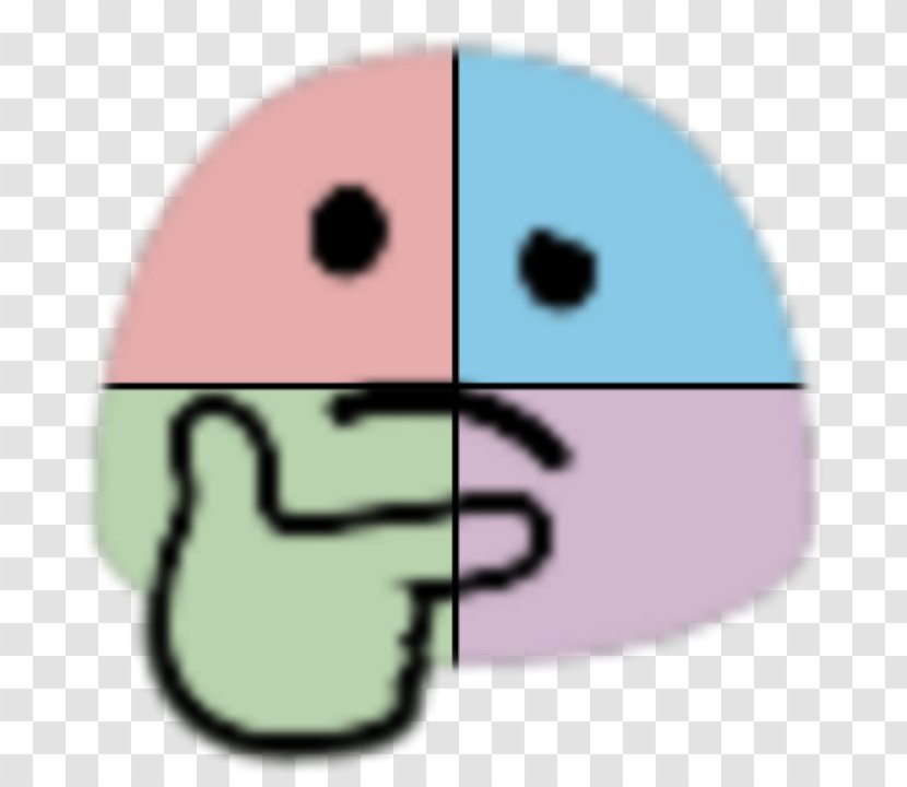 Discord Blob Emoji Smiley Final Fantasy XIV - Thinking Emojipedia Transparent PNG