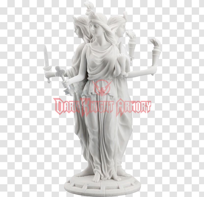 Hecate Artemis Statue Ancient Greek Sculpture Mythology Transparent PNG