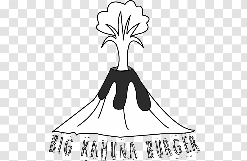 Big Kahuna Burger Hawaii Logo - Silhouette Transparent PNG