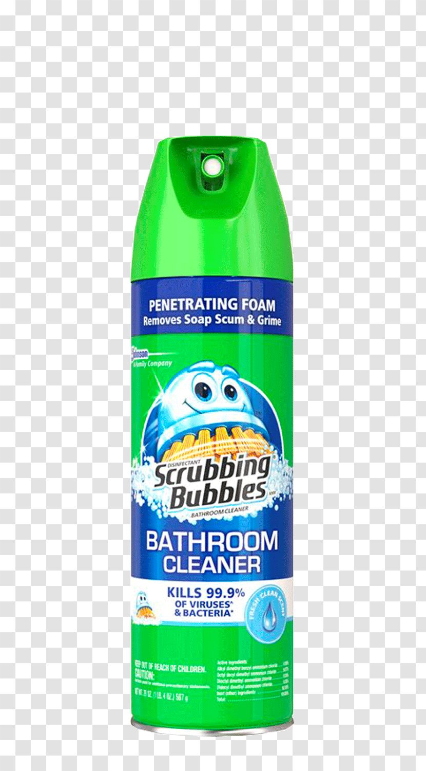 Toilet Cleaner Scrubbing Bubbles Bathroom Cleaning Bathtub Transparent PNG