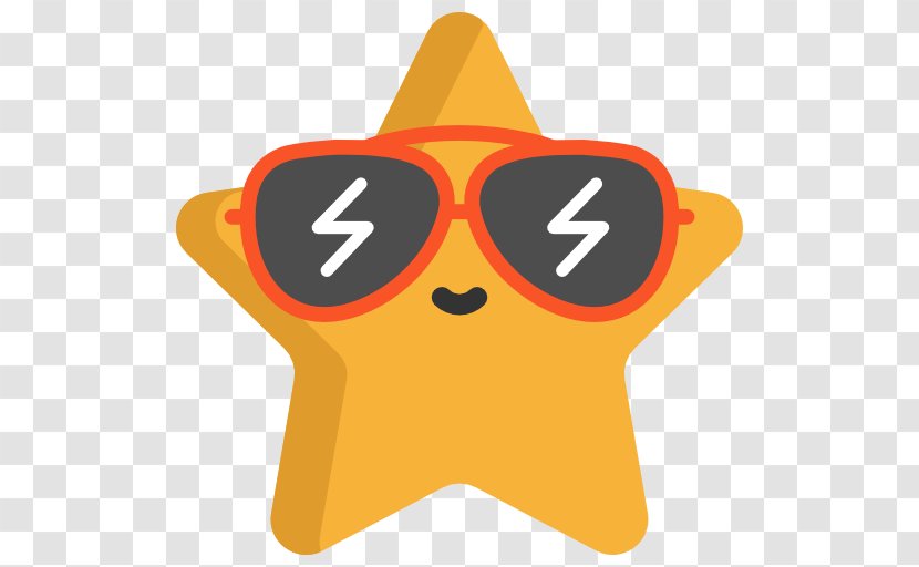 Icon - Vision Care - Sunglasses Stars Transparent PNG