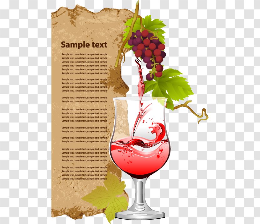 Wine Common Grape Vine Leaves - Grapevines - Vector Material Transparent PNG