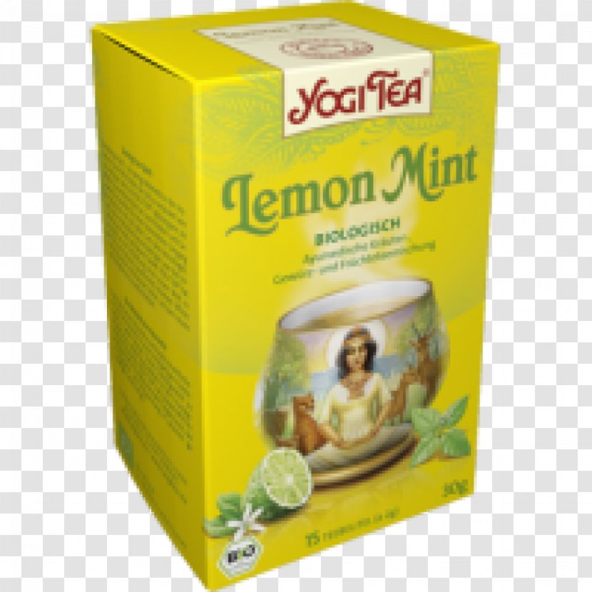 Yogi Tea Masala Chai Green Herbal - Lemon With Mint Transparent PNG