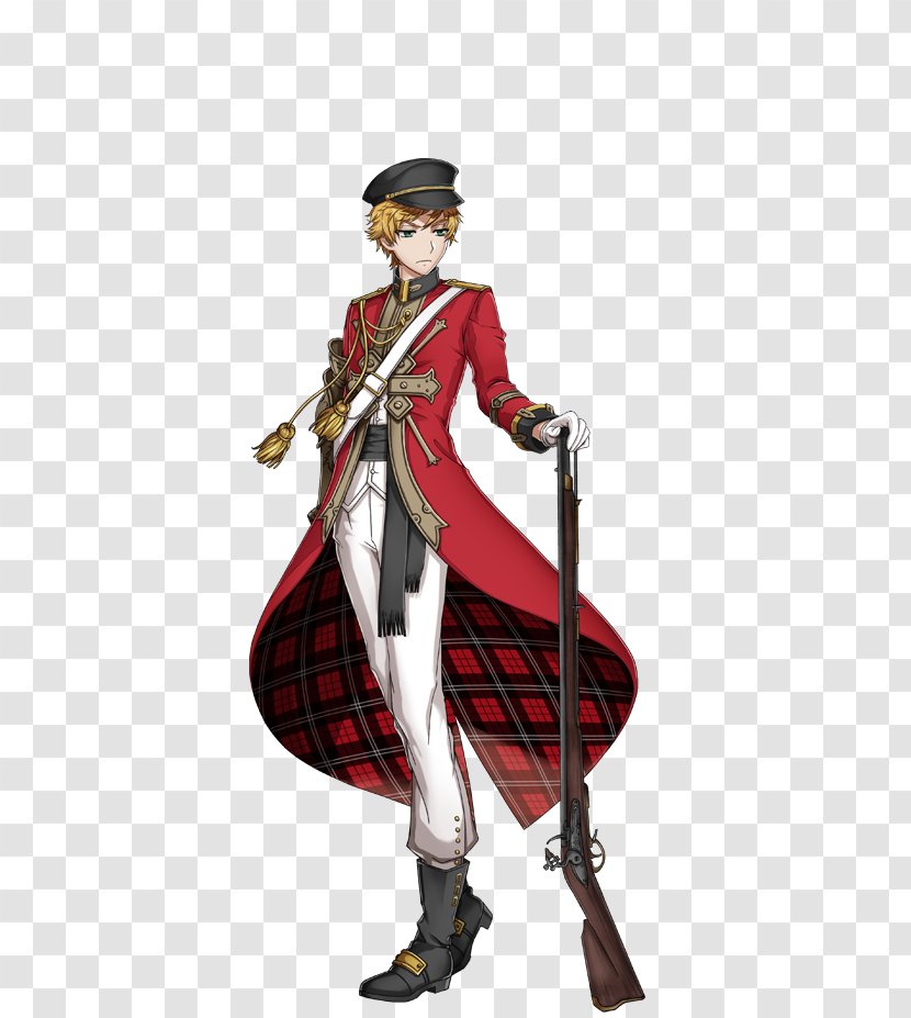 千銃士 Musketeer Brown Bess Gun - Heart - Glen Plaid Transparent PNG