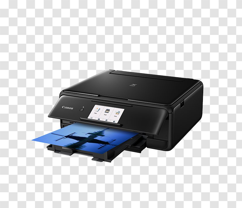 Hewlett-Packard Multi-function Printer Canon Inkjet Printing - Electronics - Hewlett-packard Transparent PNG