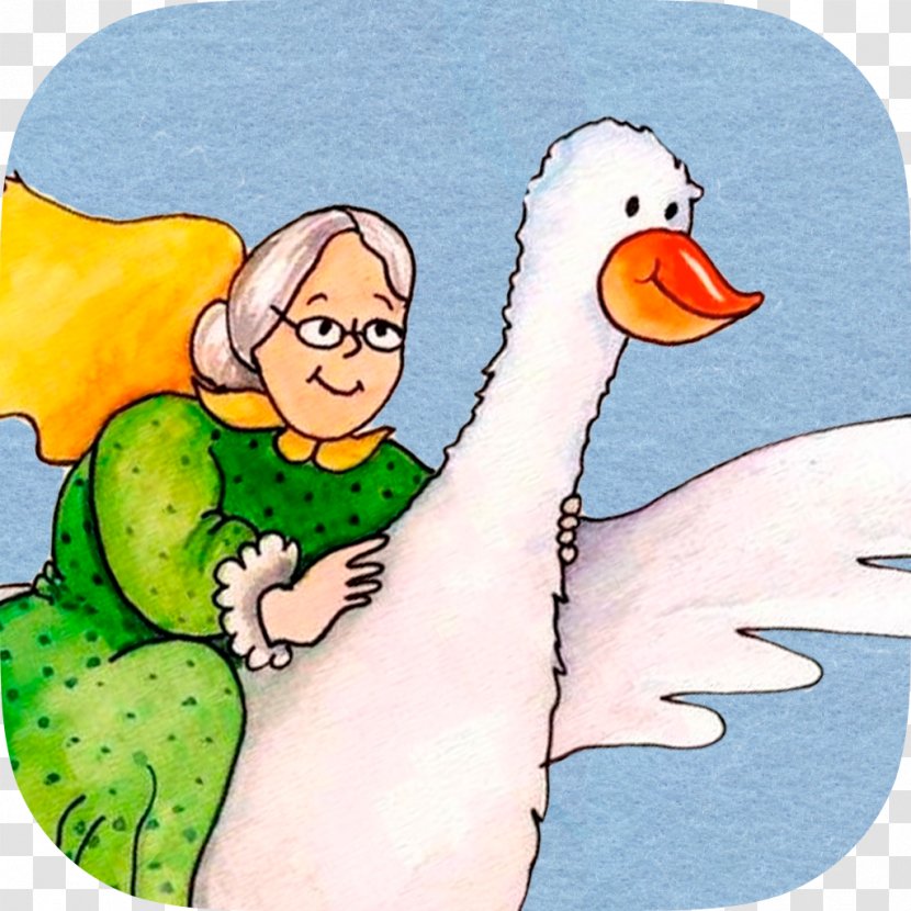 Duck Mother Goose Nursery Rhyme Infant - Finger Transparent PNG