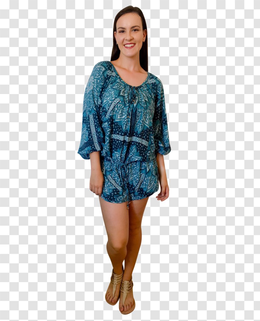 Playsuit Clothing Dress Jumpsuit Shirt - Shoulder Strap - Bohemian Gypsy Transparent PNG