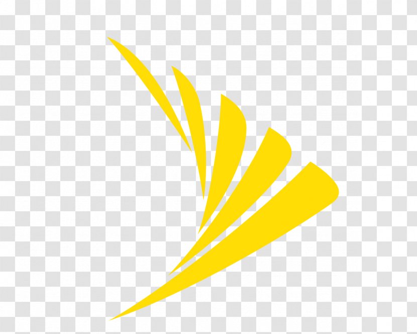 Logo Line Leaf Font - Yellow Transparent PNG