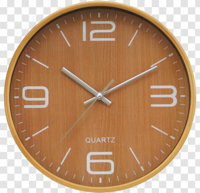 Digital Clock Quartz Living Room Bedroom Home Accessories Wood Transparent Png