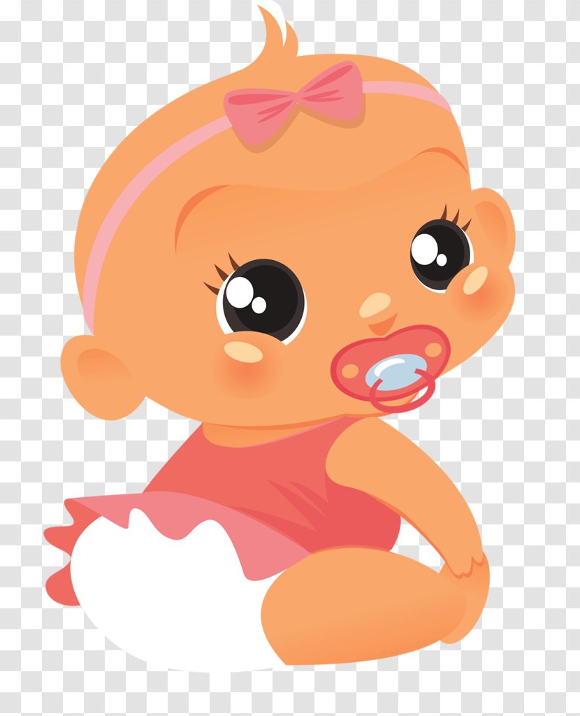 Infant Pacifier Child Cartoon Baby Shower - Animated Transparent PNG