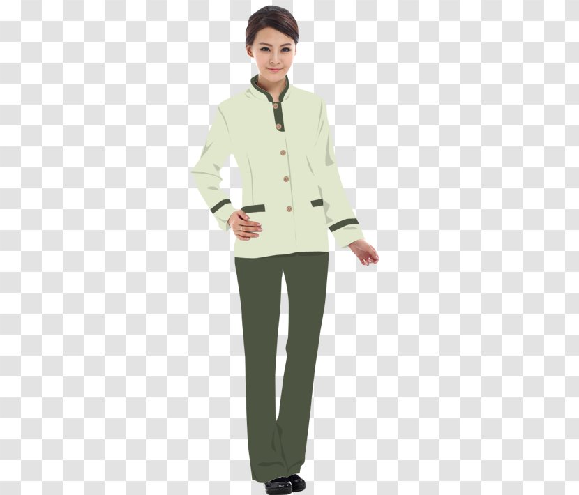 Clothing Uniform Outerwear Sleeve Housekeeping - Shirt Transparent PNG